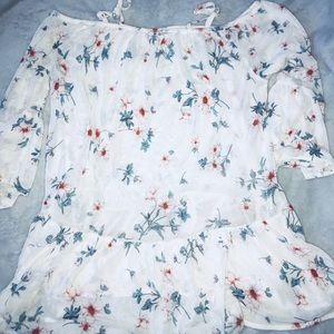 Off the shoulder shirt